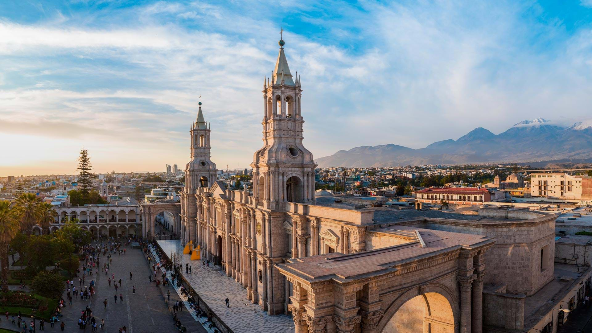 Plaza de armas de Arequipa